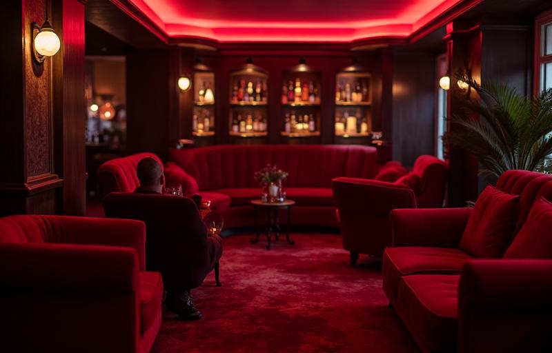 Intimate private party, exclusive setting